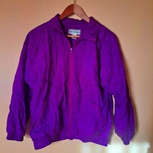 Westbound Vintage Purple Sporty Jacket